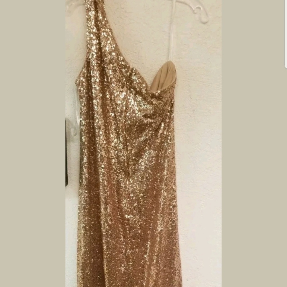 Christina Wu Model 22752 size 18 Rose Gold. 